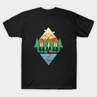 Mountains Diamond T-Shirt